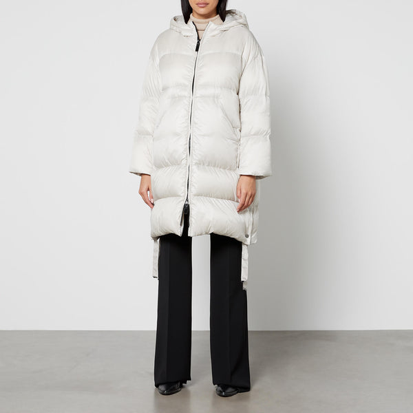 Max Mara The Cube Seife Shell Hooded Coat 