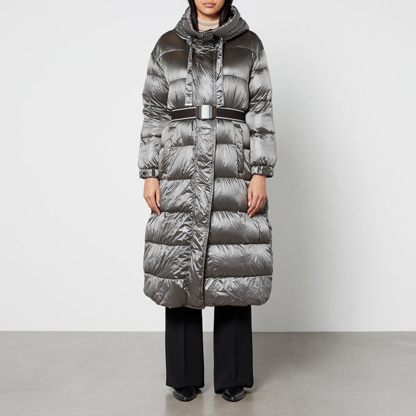 Max Mara The Cube Spacepar Quilted Nylon Down Coat 