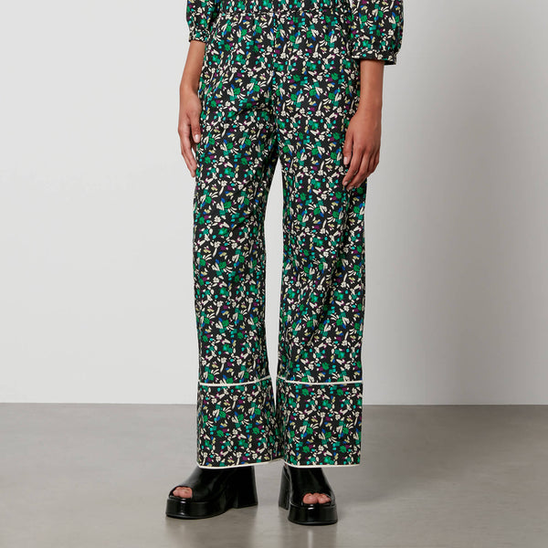 Baum und Pferdgarten Nala Floral-Print Cotton Trousers