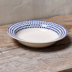 Nkuku Indigo Drop Pasta Bowl