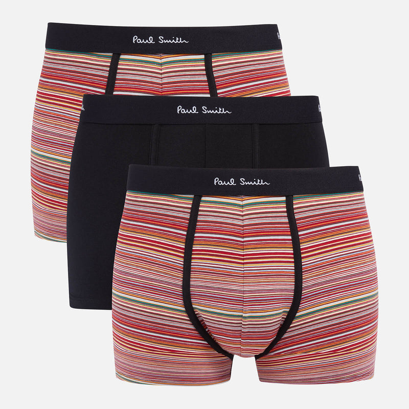 PS Paul Smith Organic Cotton-Blend Three-Pack Boxer Shorts