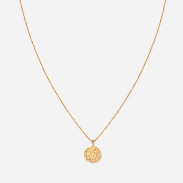 Astrid & Miyu Scorpio Zodiac 18Karat GoldPlated Necklace