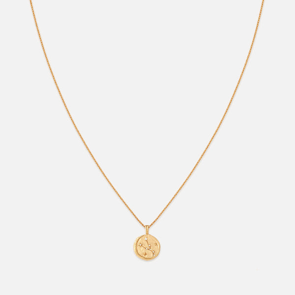 Astrid & Miyu Taurus Zodiac 18Karat GoldPlated Sterling Silver Necklace