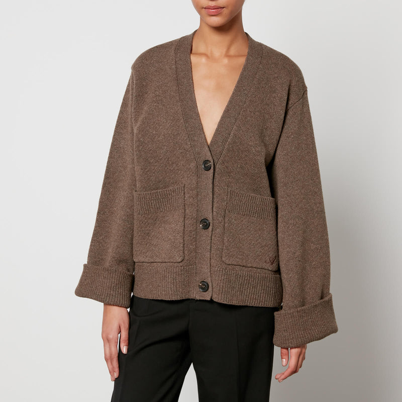 Axel Arigato Memory Relaxed Wool Cardigan