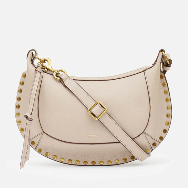 Isabel Marant Oskan Moon Leather Shoulder Bag