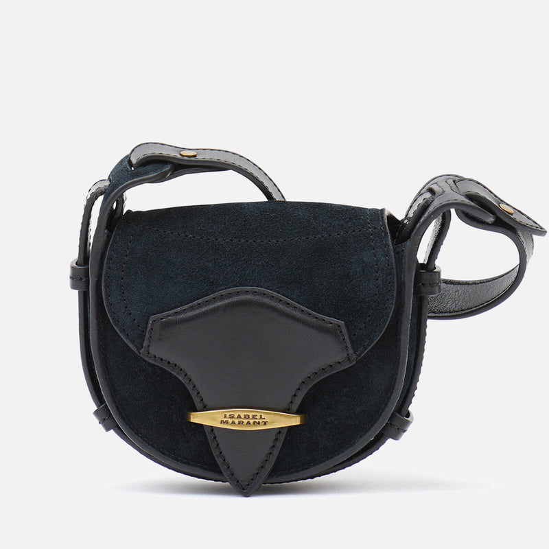 Isabel Marant Botsy Suede Leather Satchel Bag