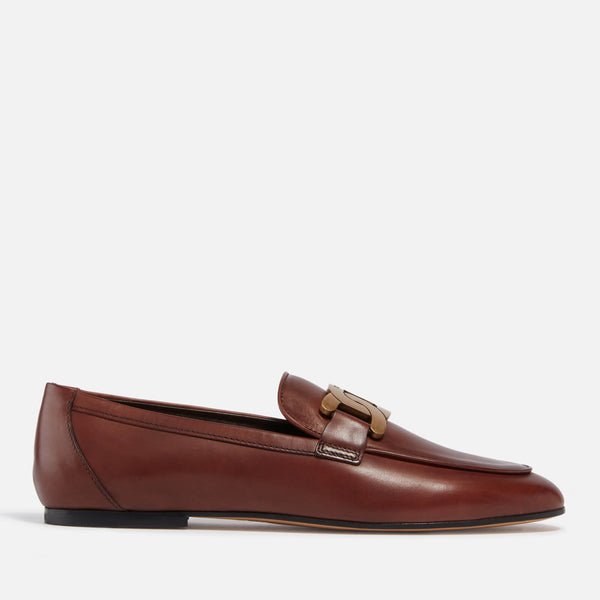 Tod's Women's Chain Leather Loafers 