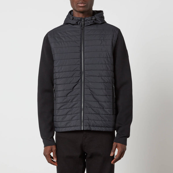 Belstaff Vert Shell and Ribbed-Knit Jacket