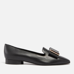 Ferregamo Women's Leda Leather Loafers - UK 5