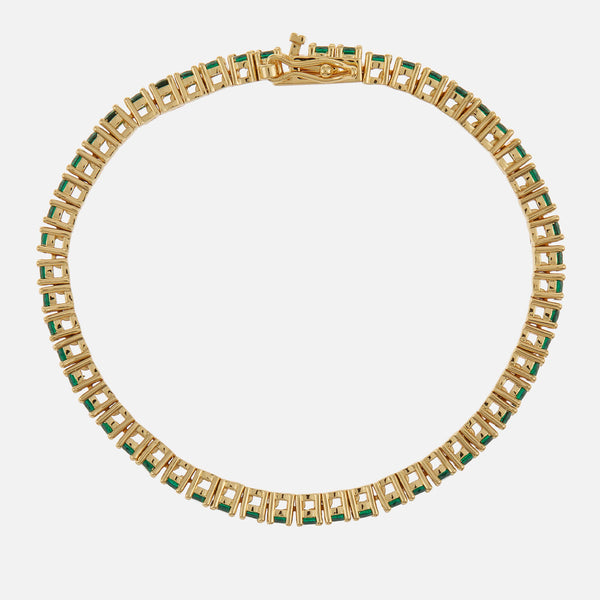 Crystal Haze Serena Gold-Plated Cubic Zirconia Bracelet