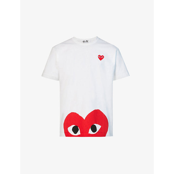 Comme Des Garcons Play Half-heart logo t-shirt