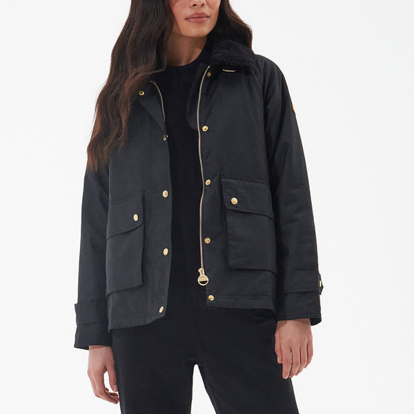 Barbour International Aprila WaxedCotton Jacket