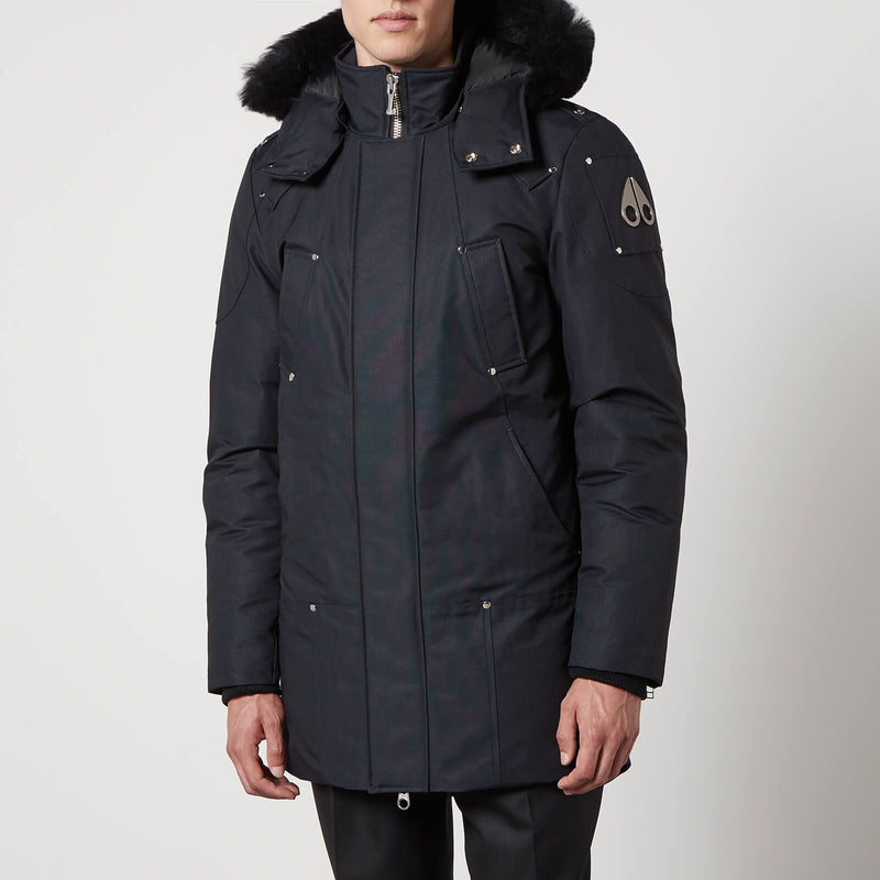 Moose Knuckles Original Stirling Cotton and NylonBlend Parka Jacket