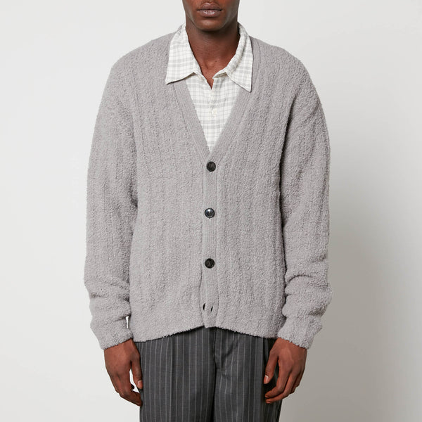 mfpen House Wool-Blend Fleece Cardigan