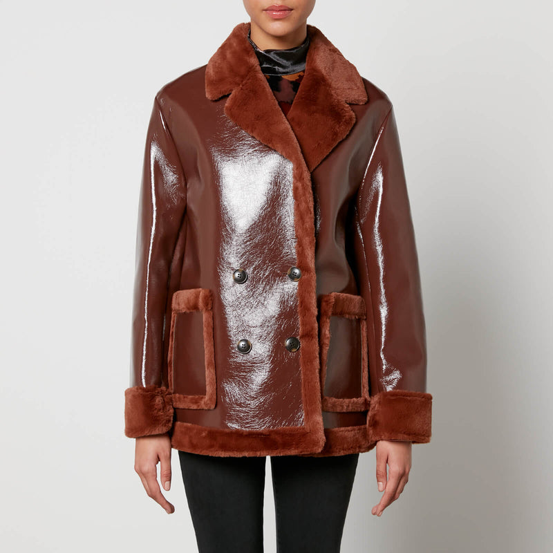 PS Paul Smith Faux Shearling Jacket 