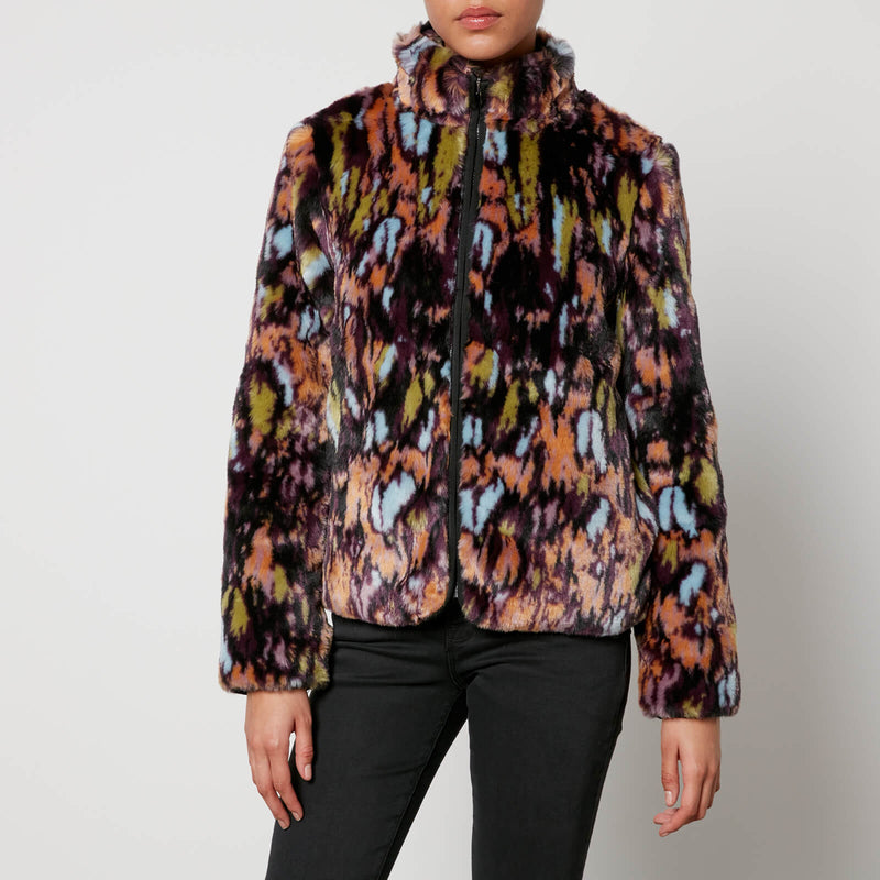 PS Paul Smith Reversible Faux Fur Jacket 