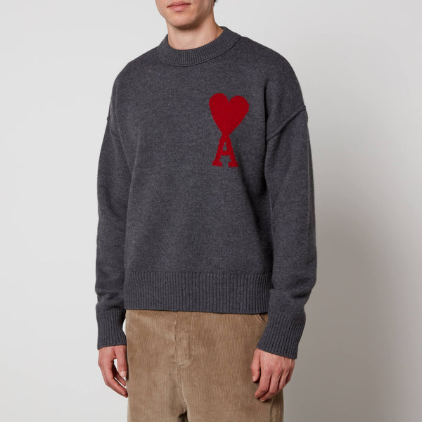 AMI De Coeur Wool Jumper