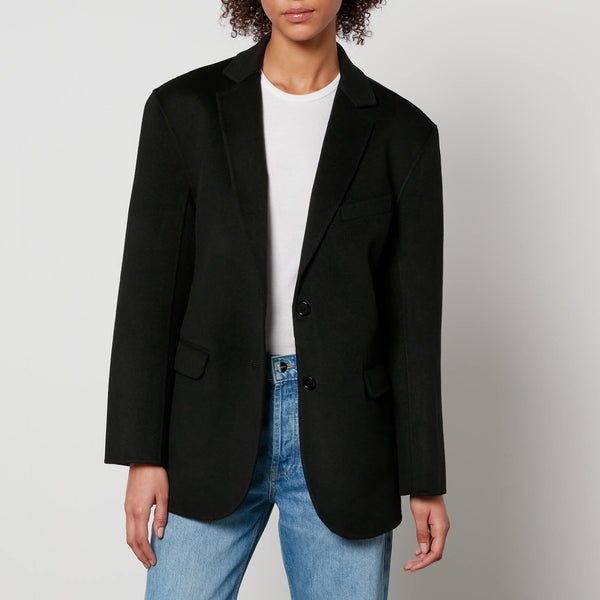 Anine Bing Quinn Wool and CashmereBlend Blazer