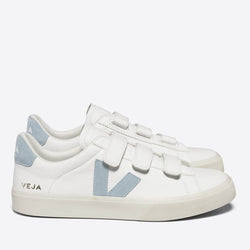 Veja Women's Recife Chrome Free Leather Velcro Trainers