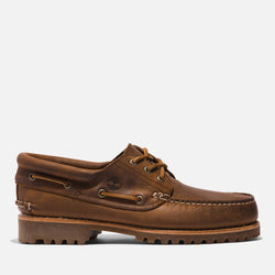 Timberland Authentics 3 Eye Nubuck Classic Boat Shoes 