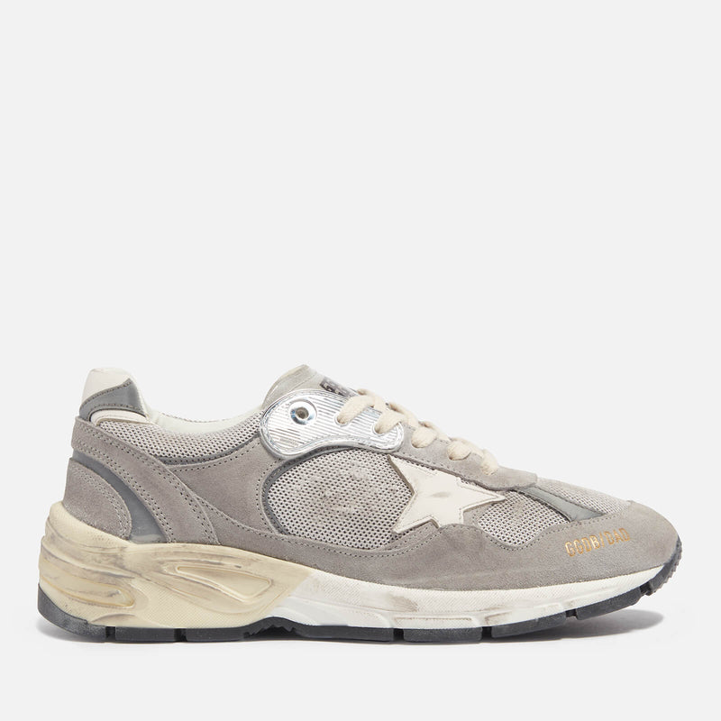 Golden Goose Women's Dad Star Suede and Mesh Trainers 