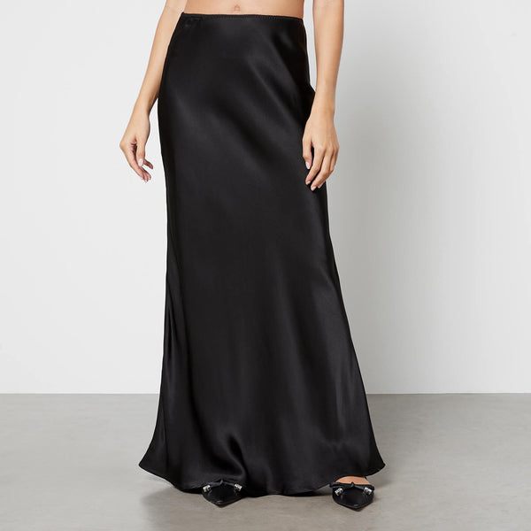 Sleeper 90s Satin Maxi Skirt