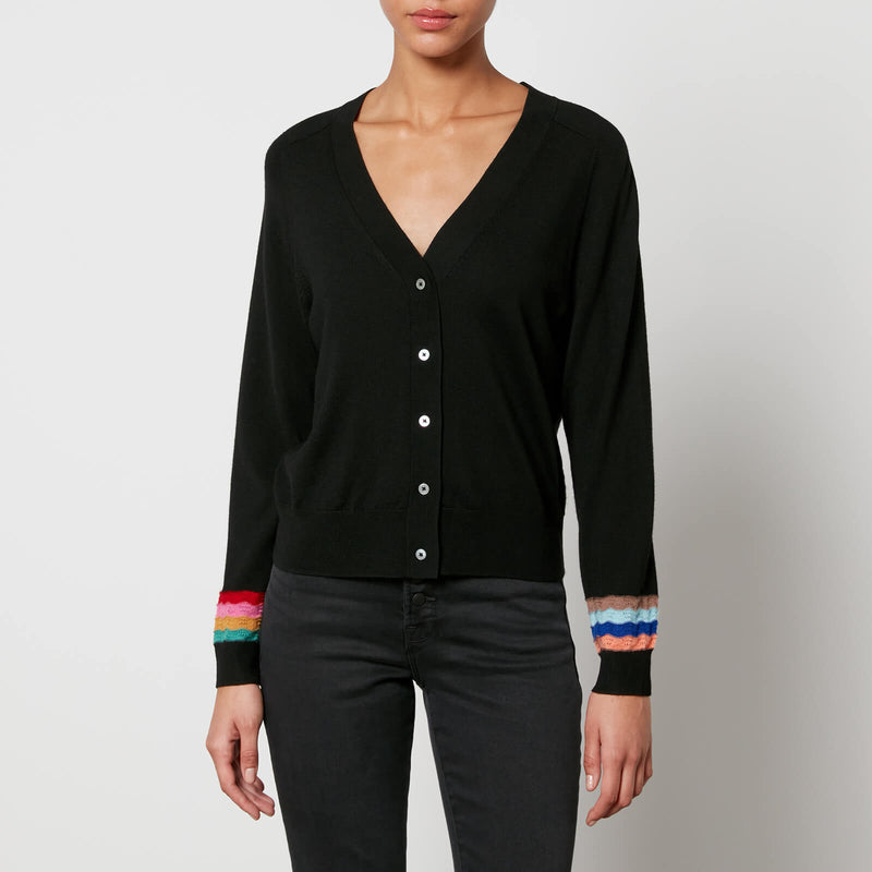 PS Paul Smith Swirl Wool Cardigan