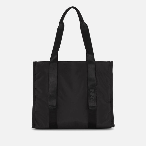 Ganni Recycled Shell Medium Tote Bag