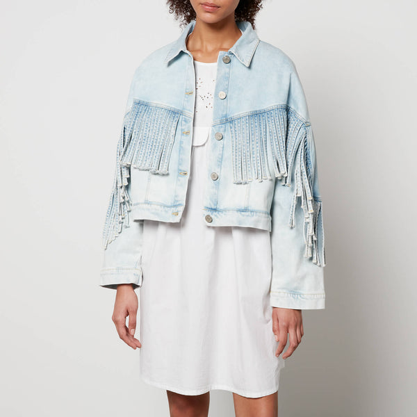 Stella Nova Fringed Denim Jacket /UK 10