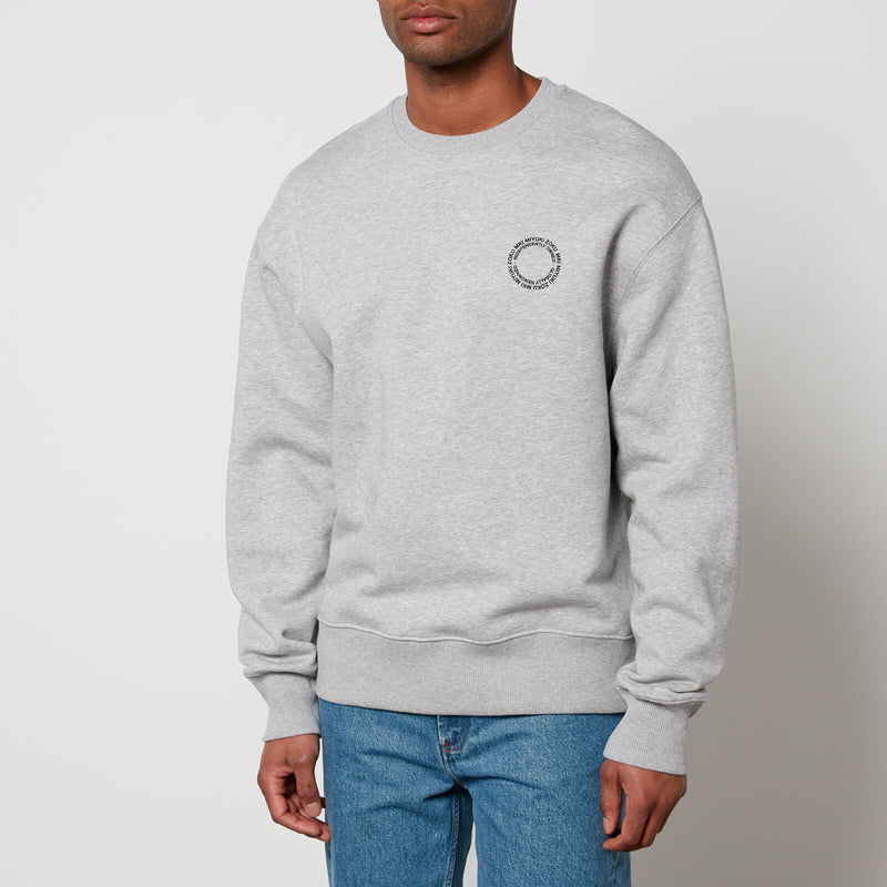 MKI MIYUKI ZOKU Circle Cotton-Blend Jersey Sweatshirt 