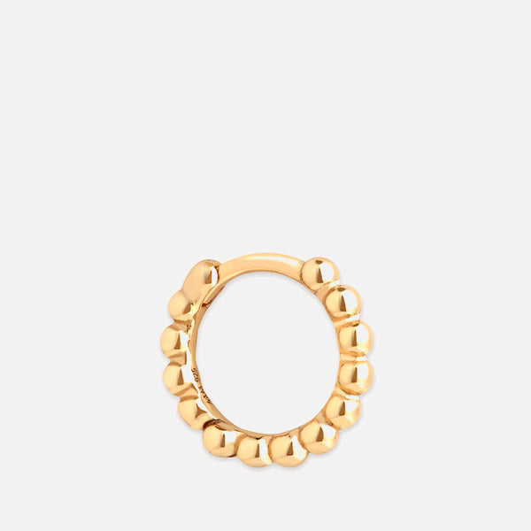 Astrid & Miyu 18Karat GoldPlated Hoop Single Earring