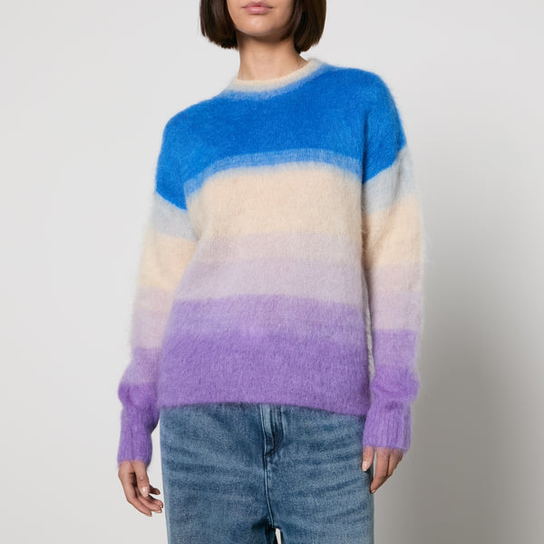 Marant Etoile Drussell Intarsia-Striped Knit Jumper - FR 34