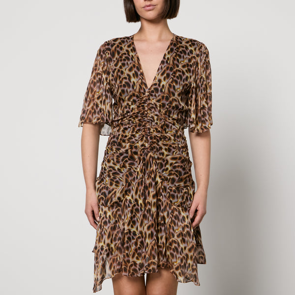 Marant Etoile Vivienne Printed Midi Dress 