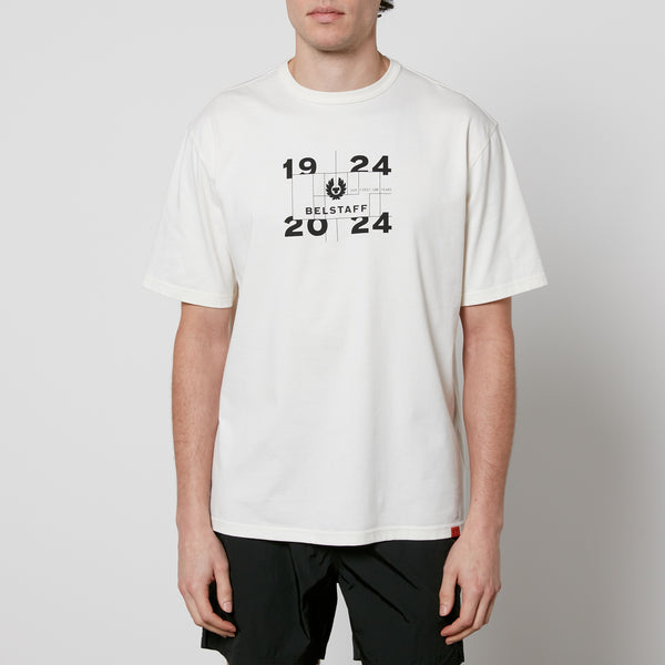 Belstaff Centenary Logo Cotton-Jersey T-Shirt 