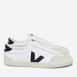 Veja Men's Volley CottonCanvas and Suede Trainers