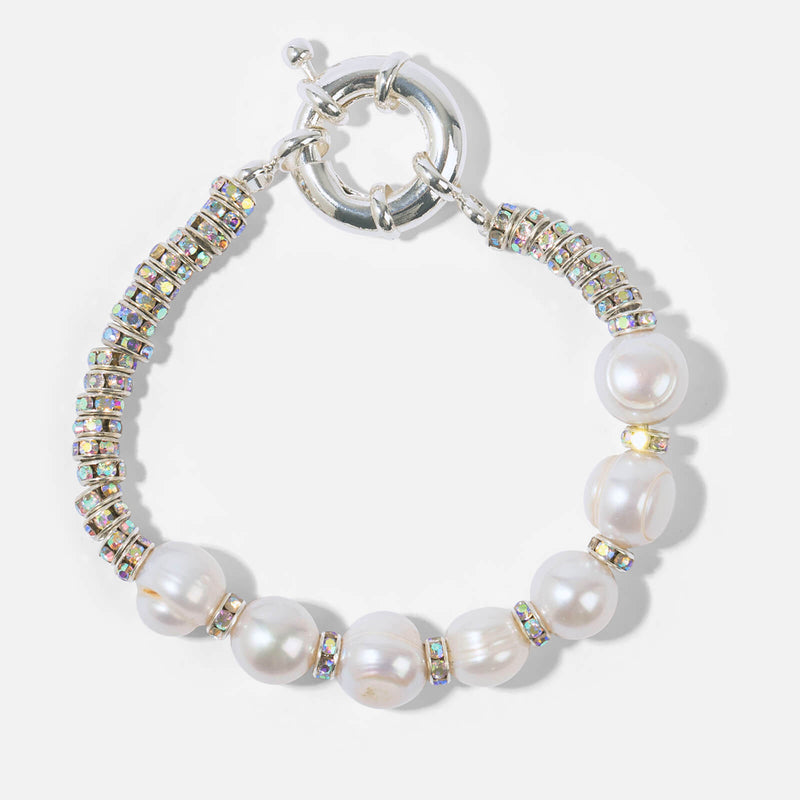 Pearl Octopuss.y Paris SilverPlated Freshwater Pearl Bracelet