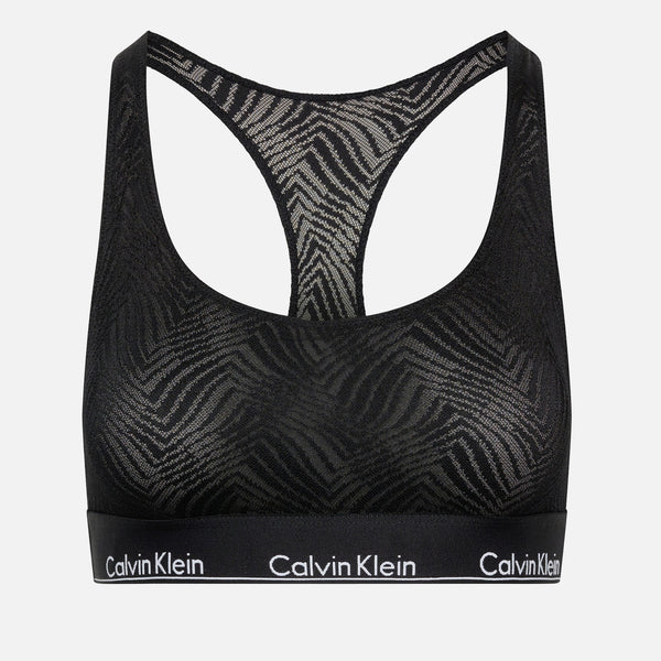 Calvin Klein Modern SemiSheer StretchLace Unlined Bralette