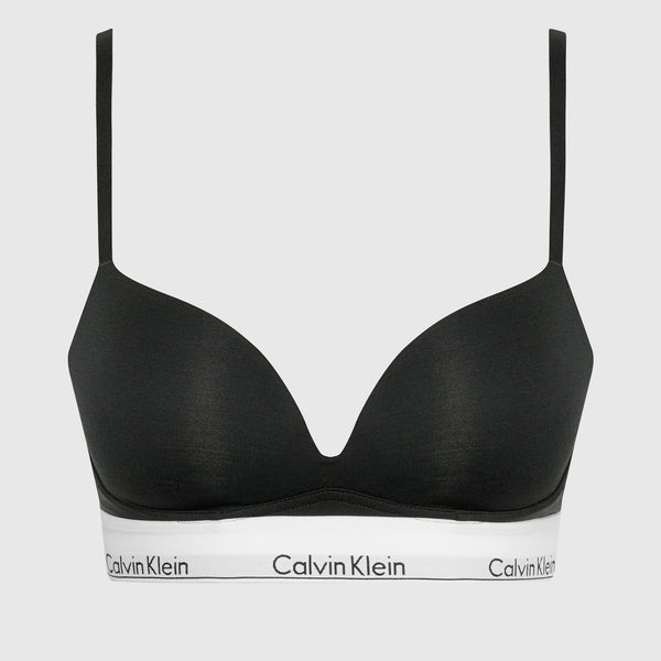 Calvin Klein Modern StretchJersey Plunge PushUp Bra