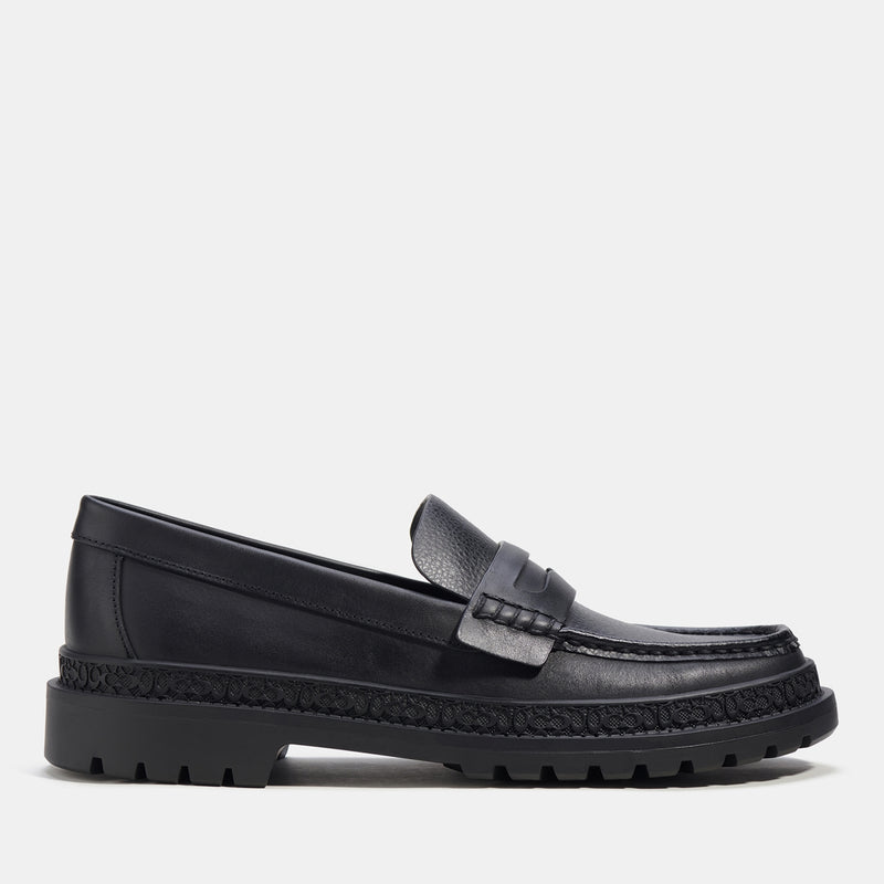 Coach Men's Cooper Leather Penny Loafers 