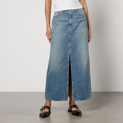 AGOLDE Leif Denim Maxi Skirt