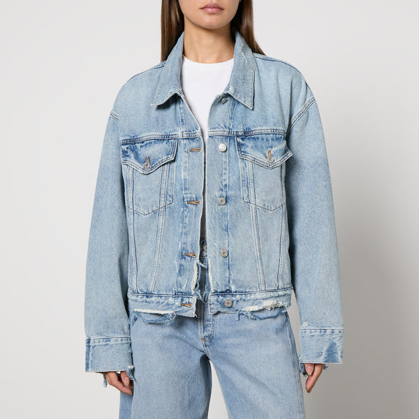 AGOLDE Martika Distressed Denim Jacket