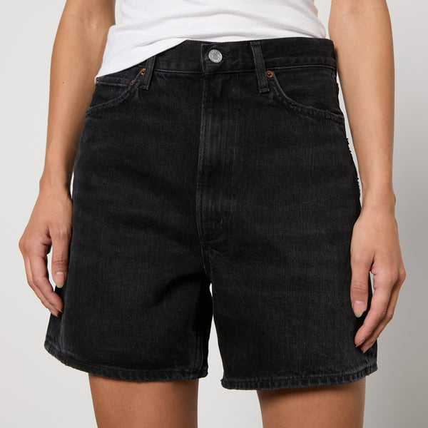 AGOLDE Stella High Rise Denim Shorts