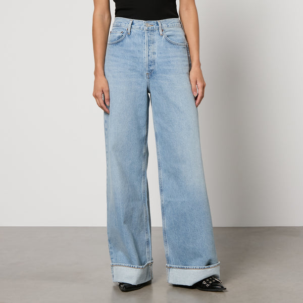 AGOLDE Dame Regenerative Denim Wide-Leg Jeans