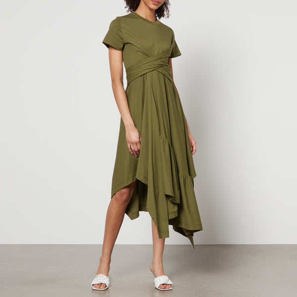 Marques Almeida Cross-Waist Cotton-Jersey T-Shirt Dress