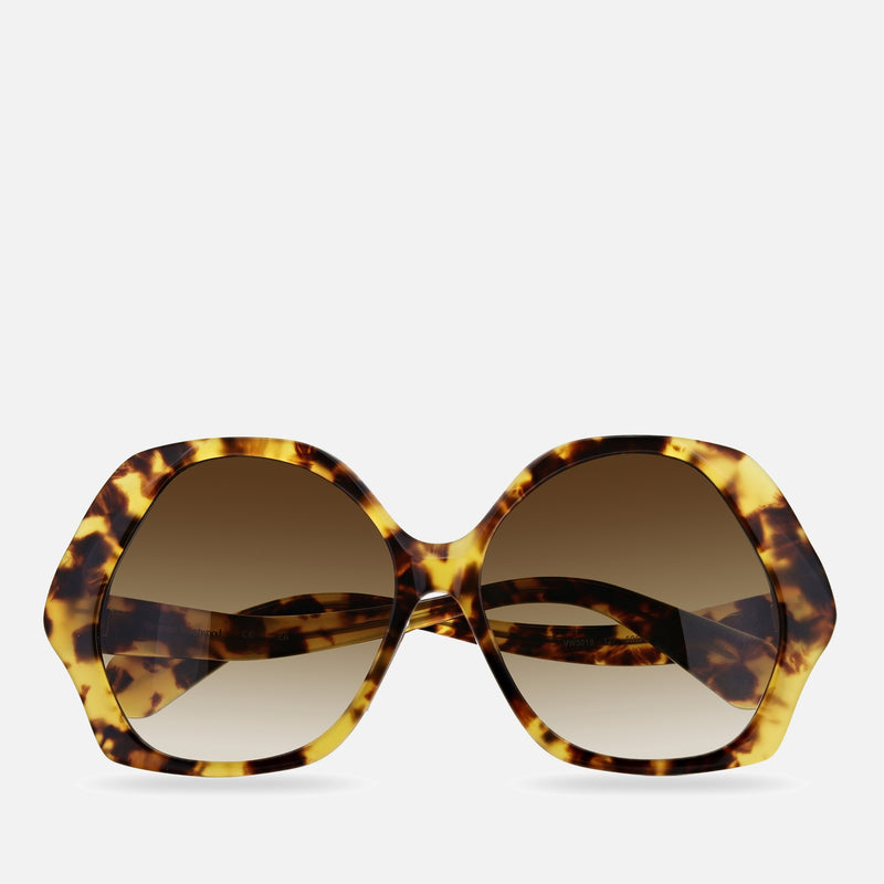 Vivienne Westwood Sophia Acetate HexagonalFrame Sunglasses