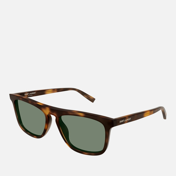 Saint Laurent Paris Acetate WayfarerFrame Sunglasses