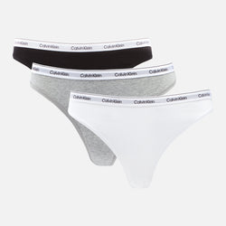 Calvin Klein Modern ThreePack Logo StretchJersey Thongs