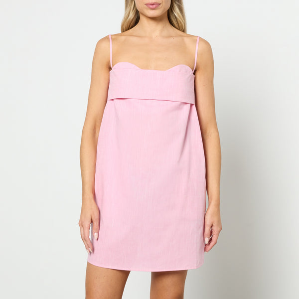 Toit Volant Verona Cotton-Poplin Mini Dress 