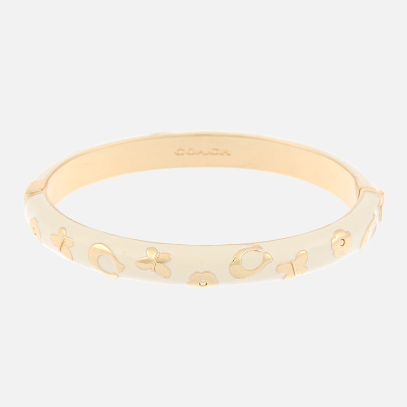 Coach Gold-Plated Chubby Bangle