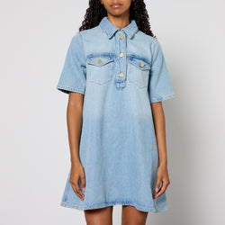 Ganni Denim Mini Dress